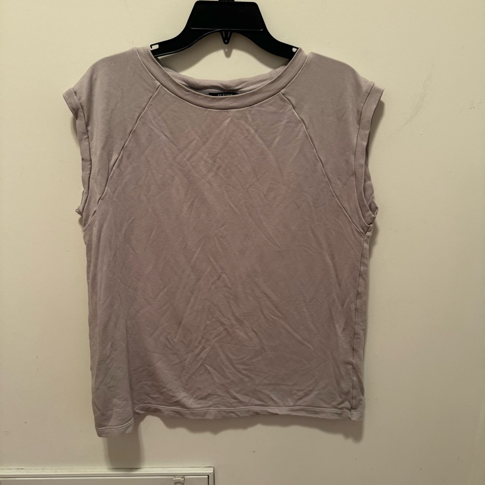 Kal Rieman short sleeve blouse size medium bamboo